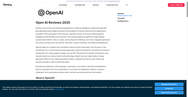 Security scan screenshot of https://sonary.com/b/open-ai/?srsltid=AfmBOopbHsov-yAe6XDB1LvH2ljo3SRMUXgvy434jYyX8_qmajFZkH_X