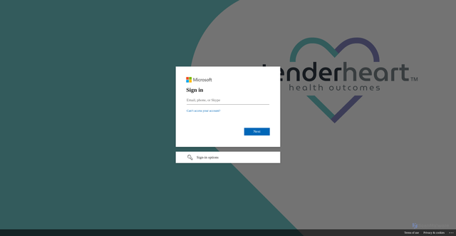 Security scan screenshot of https://longhornhealth.sharepoint.com