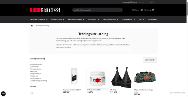 Security scan screenshot of https://hemmotion.se