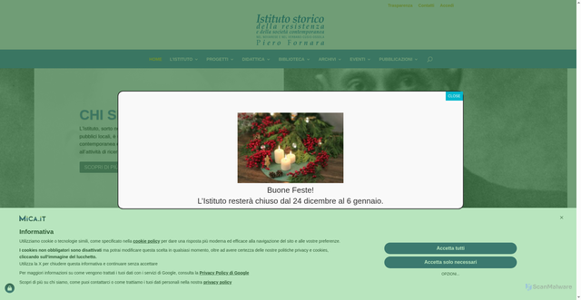 Security scan screenshot of https://www.isrn.it/