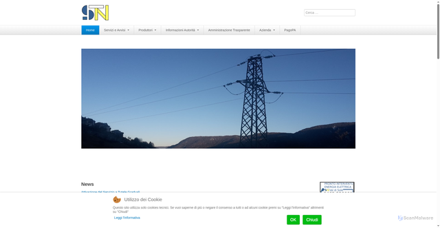 Security scan screenshot of https://www.stnvaldisole.it/