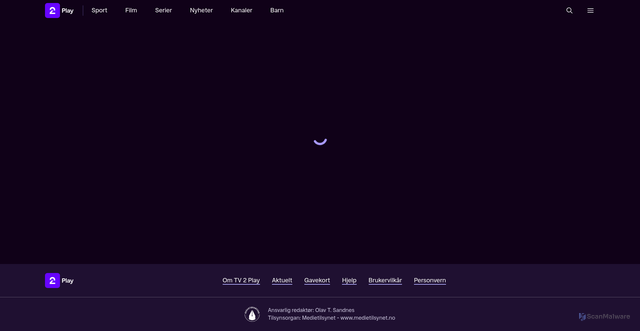 Security scan screenshot of https://play.tv2.no/film/love-actually-6mqm91ws