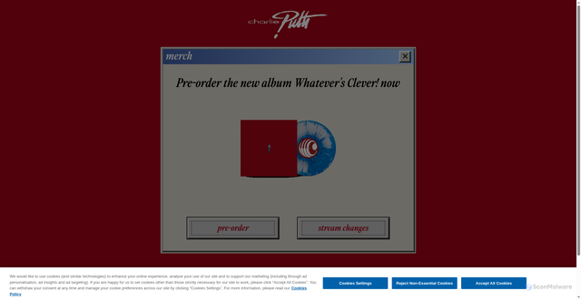 Security scan screenshot of https://www.charlieputh.com/