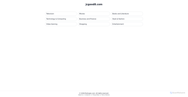 Security scan screenshot of https://jcgood8.com