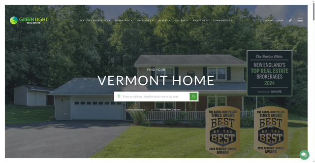 Security scan screenshot of https://www.greenlight-realestate.com/