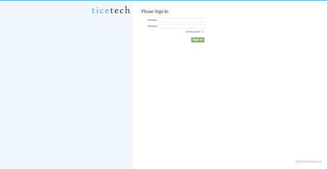Security scan screenshot of https://team.ticetech.com/