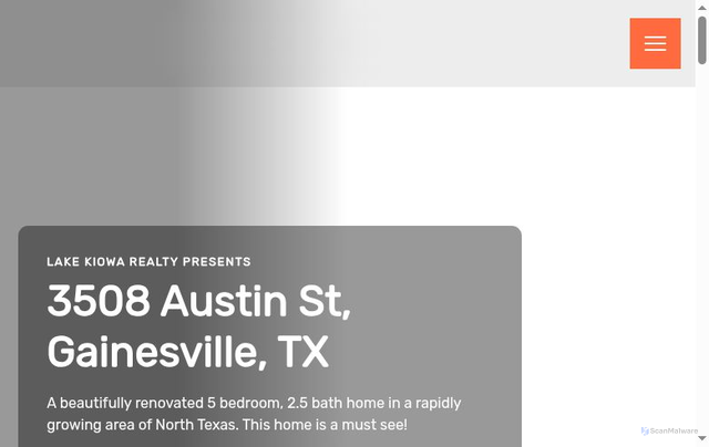Security scan screenshot of http://3508austin.pages.dev/