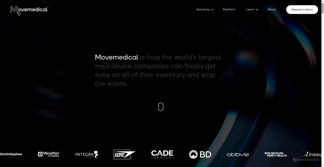 Security scan screenshot of https://movemedical.com