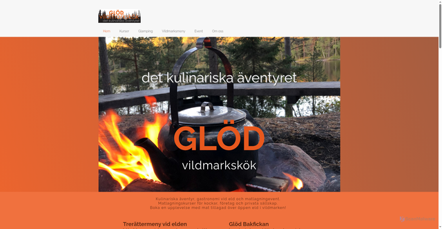 Security scan screenshot of https://glodvildmarkskok.se