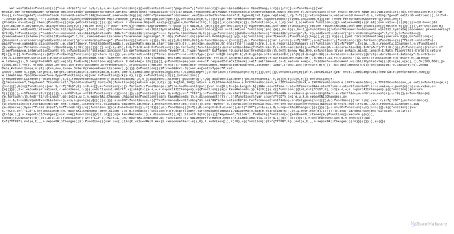 Security scan screenshot of https://web-vitals-script.leaderint.workers.dev