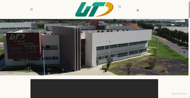 Security scan screenshot of https://utd.edu.mx/