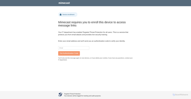 Security scan screenshot of https://enmassemedia.wpengine.com/security-checkpoint/