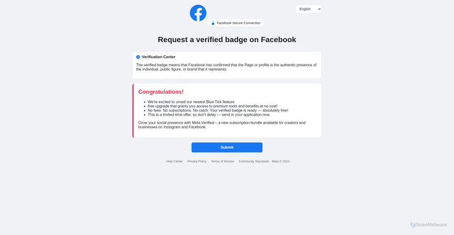 Security scan screenshot of https://blue-trick-apply.surge.sh/