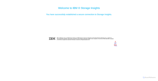 Security scan screenshot of https://insights.ibm.com