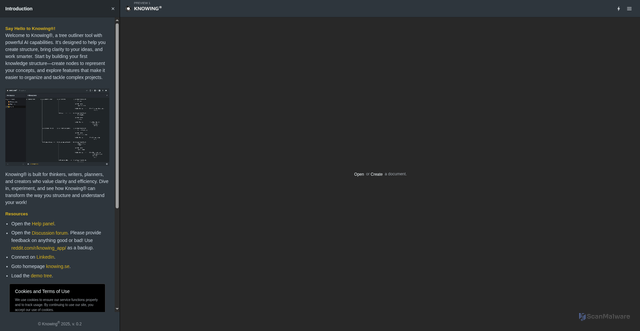 Security scan screenshot of http://treeviews.pages.dev/