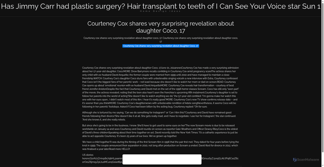 Security scan screenshot of https://hermesairporthugo-rgb805krlt.edgeone.app/18899-courteney-cox-shares-very-surprising-revelation-about-daughter-coco-17.html