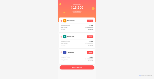 Security scan screenshot of https://returnrepaymentlink-8d9ax1kgdg.edgeone.app/