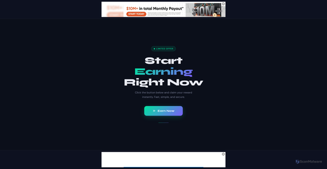 Security scan screenshot of https://moneyzon-fh2nyuweeg.edgeone.app/