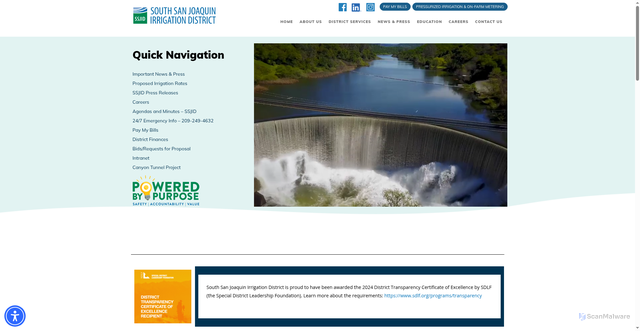 Security scan screenshot of https://www.ssjid.gov/