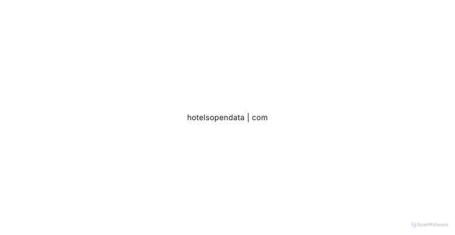 Security scan screenshot of https://hotelsopendata.com