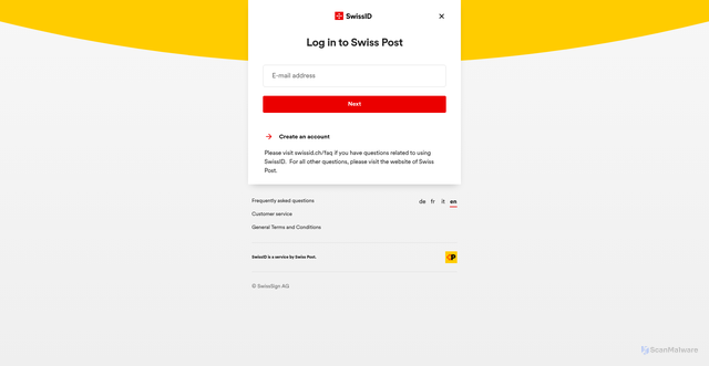 Security scan screenshot of https://auth-dpp.cloudaccess.host/zz/au/web/