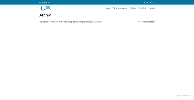 Security scan screenshot of https://sandrobirke.de/blog/