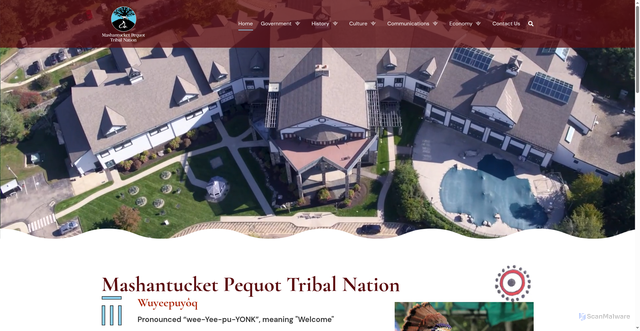 Security scan screenshot of https://www.mptn-nsn.gov/