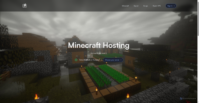 Security scan screenshot of https://energyhosting1.pages.dev/index-2.html