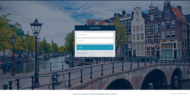 Security scan screenshot of https://nbo.nl
