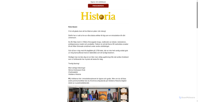 Security scan screenshot of https://view.emails.bonnierpublications.com/?qs=ABl7InYiOjEsImQiOjUwMDQsInAiOiJWVyJ9ADIAAAAAAeHipMCyZrAIaYTEj8wBg9jrPE-X5YKJR1H4KKZJlbm9SEQgxoytPL8u5zUy7NoZZ1KWdc6S7EZev67P24yI1O03MF4_qQKC645qkyx66neozW3Zk6H1cH-Ve3TrJTzPXs4