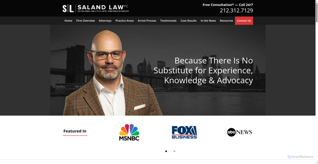 Security scan screenshot of https://www.new-york-lawyers.org/