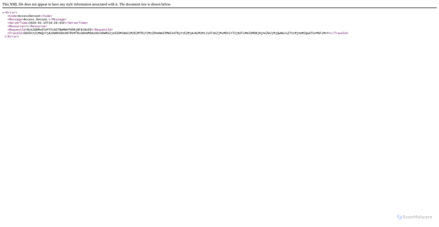 Security scan screenshot of https://mirrors-package-mc.aki-game.com