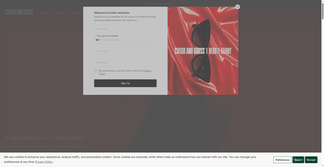 Security scan screenshot of https://cutlerandgross.com