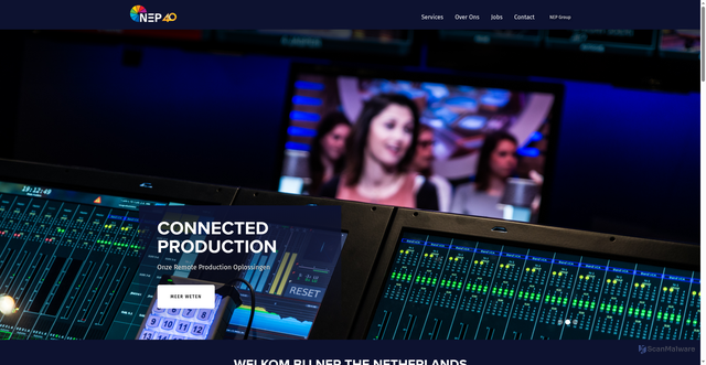 Security scan screenshot of https://nepworldwide.nl