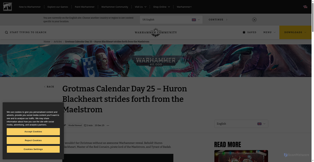 Security scan screenshot of https://www.warhammer-community.com/en-gb/articles/dusvlufn/grotmas-calendar-day-25-huron-blackheart-strides-forth-from-the-maelstrom/