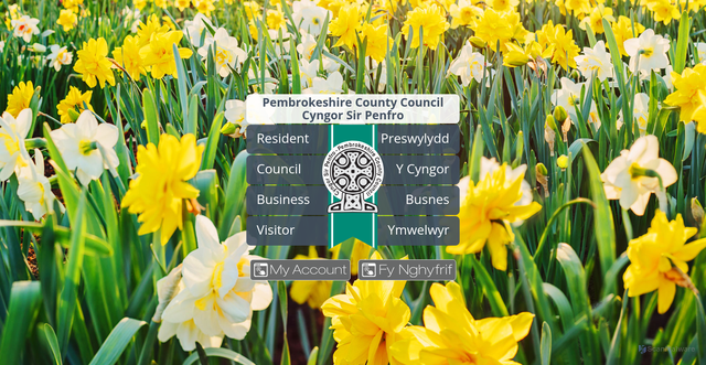 Security scan screenshot of http://www.pembrokeshire.gov.uk