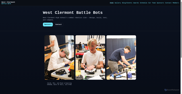 Security scan screenshot of https://wcbattle-bots-a350glkubf.edgeone.app/