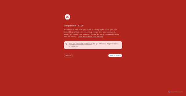 Security scan screenshot of https://bitmartadv.com/