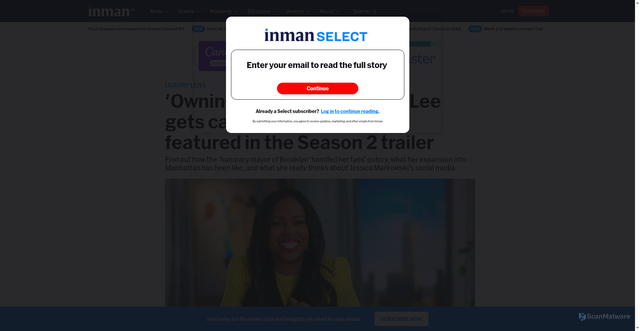 Security scan screenshot of https://www.inman.com/2025/12/09/owning-manhattans-tricia-lee-gets-candid-about-not-being-featured-in-the-season-2-trailer/