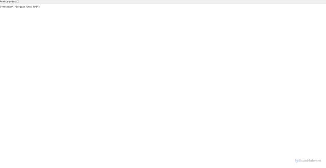 Security scan screenshot of https://us-east1-898b.gorgias.chat