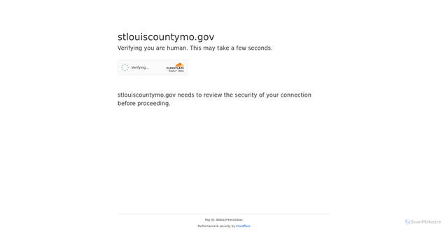 Security scan screenshot of https://stlouiscovotes.info/