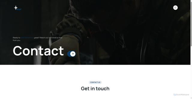 Security scan screenshot of https://gsf-5hq.pages.dev/contact/?category=fasteners