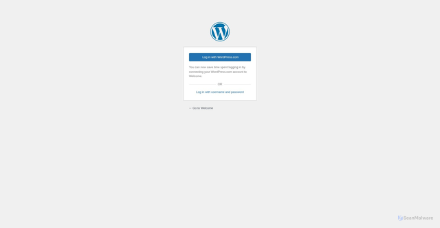 Security scan screenshot of https://bizchekverify.com/wp-login.php