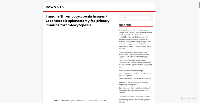 Security scan screenshot of https://tacinwad.pages.dev/post/immune-thrombocytopenia-images/