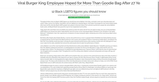 Security scan screenshot of https://makehomeeasyfave-i0jxqzm8yx.edgeone.app/22191-12-black-lgbtq-figures-you-should-know.html