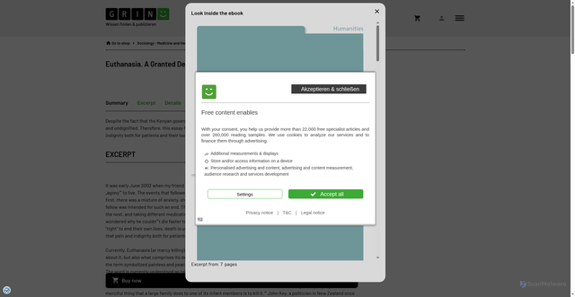 Security scan screenshot of https://www.grin.com/document/294684?srsltid=AU7gw4VE5QVjXhwILMKTwisMwD_YGvGI0nDzS1J_tSByLqneEGWJm_S1