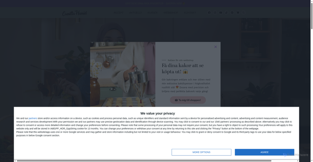 Security scan screenshot of https://mykitchenstories.se/