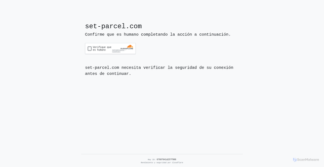 Security scan screenshot of https://set-parcel.com/