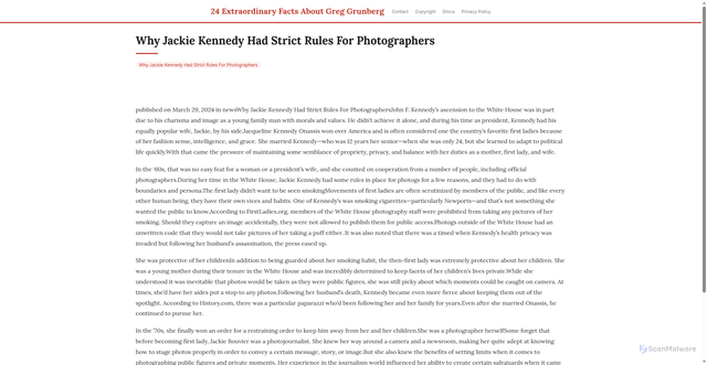 Security scan screenshot of https://sinardjajacannhugo-k77wcra0vq.edgeone.app/11414-why-jackie-kennedy-had-strict-rules-for-photographers.html