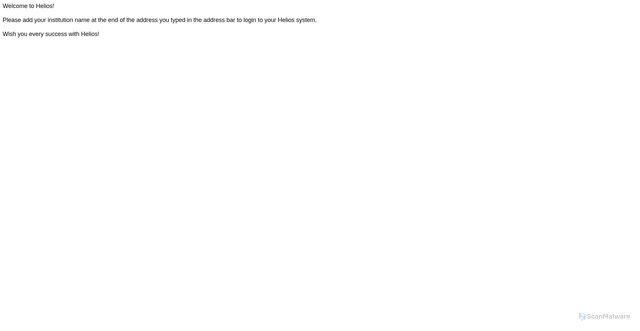 Security scan screenshot of https://gethelios.com